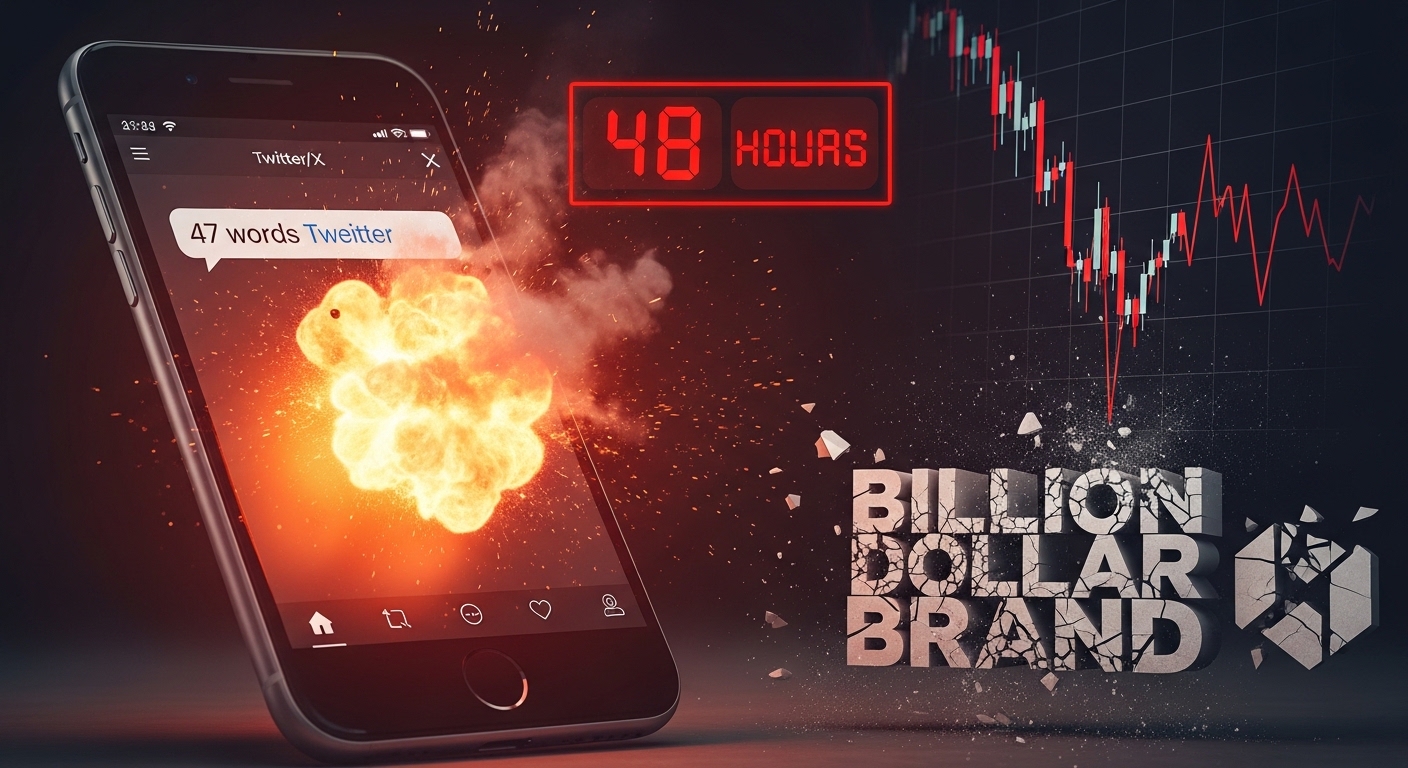 The Tweet That Destroyed a Billion-Dollar Brand in 48 Hours | Full Timeline